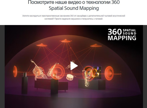 Изображение товара Звуковая панель (саундбар) Sony HT-A5000