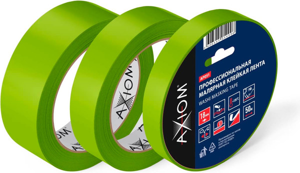 Изображение товара Лента малярная Axiom Профессиональная 48ммx50м / AP054
