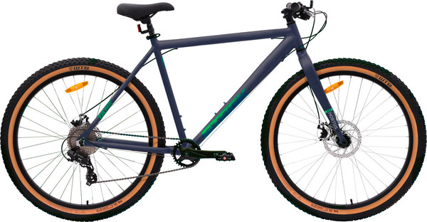 Изображение товара Велосипед STARK Tank 29.3 D+ 2025 (22, королевский синий матовый/зеленый, разобранный, в коробке)
