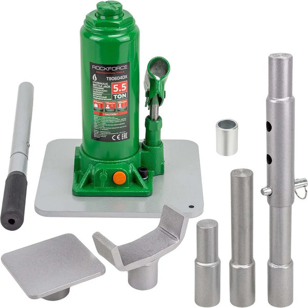 Изображение товара Бутылочный домкрат RockForce RF-T90604DX (62597)