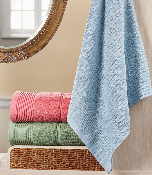 Изображение товара Полотенце Подушкино Махровое Вита 34х70 / 4503470-18 (голубой)