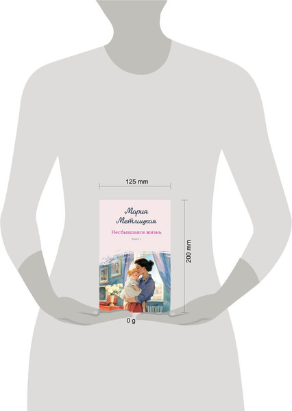 Изображение товара Книга Эксмо Несбывшаяся жизнь Книга первая, твердая обложка (Метлицкая Мария)