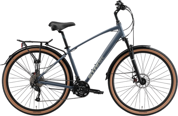 Изображение товара Велосипед STARK Touring 28.3 D 2025 (20, сине-серый матовый/серый, разобранный, в коробке)