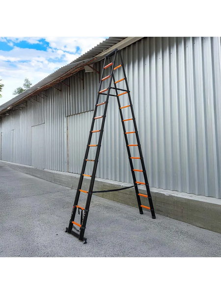 Изображение товара Телескопическая лестница ISMA ISMA-UP380-2 (62696)