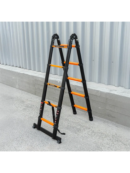 Изображение товара Телескопическая лестница ISMA ISMA-UP160-M (62702)