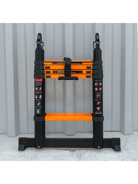 Изображение товара Телескопическая лестница ISMA ISMA-UP160-M (62702)