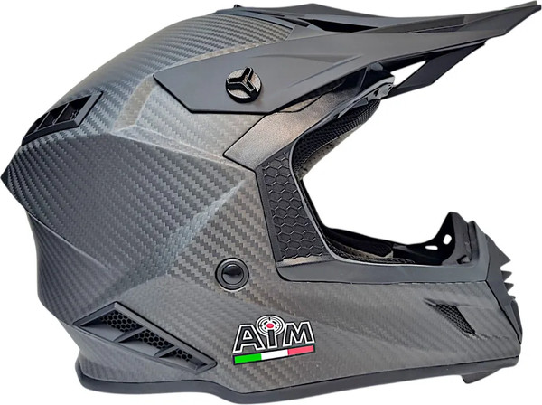 Изображение товара Мотошлем AiM RH855 Carbon 3K RH855-009-L (L, матовый)