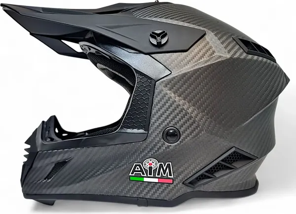 Изображение товара Мотошлем AiM RH855 Carbon 3K RH855-009-L (L, матовый)