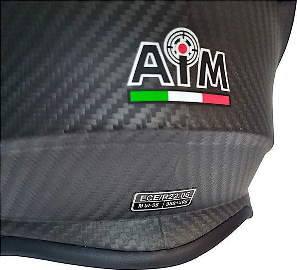 Изображение товара Мотошлем AiM RH855 Carbon 3K RH855-009-L (L, матовый)