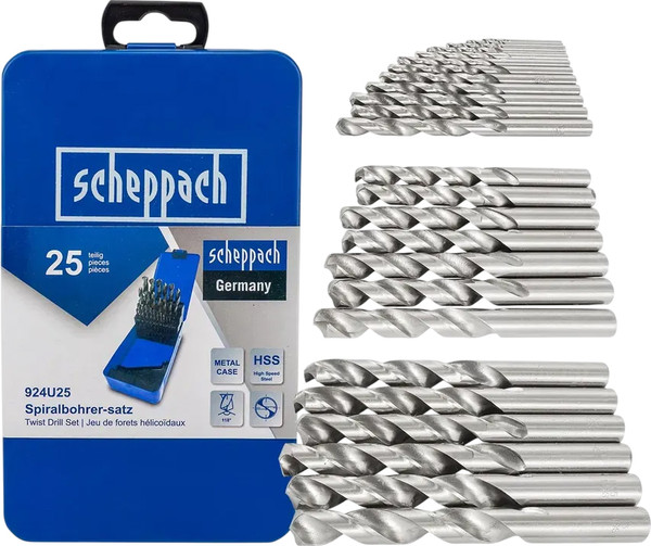Изображение товара Набор сверл Scheppach Sch-924U25 (62600)
