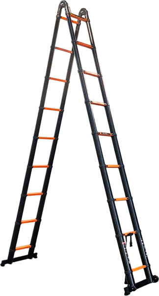 Изображение товара Телескопическая лестница ISMA ISMA-UP360-M (62708)