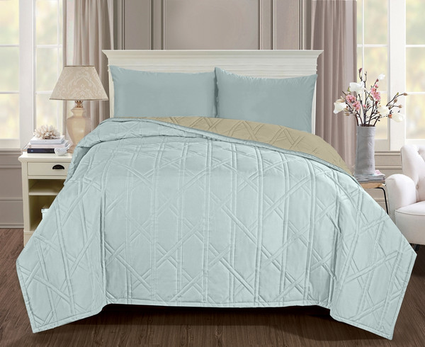 Изображение товара Покрывало BELLISSIMO Arti 180х200 / 2519100518-37Md (модерн серебристый)