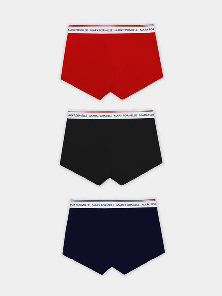 Изображение товара Комплект мужских трусов Mark Formelle 411124-3 (р.90-100, красная лава/море/черный-1)