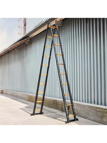 Изображение товара Телескопическая лестница ISMA ISMA-UP400-M (62709)