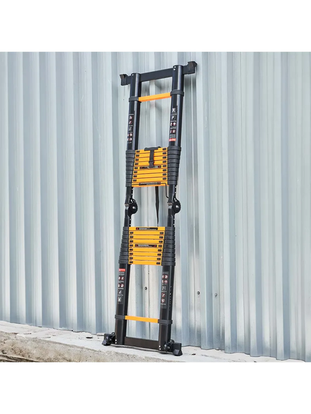 Изображение товара Телескопическая лестница ISMA ISMA-UP400-M (62709)