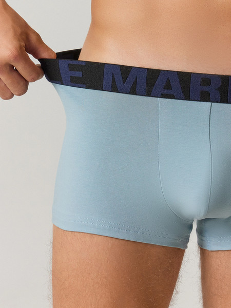 Изображение товара Комплект мужских трусов Mark Formelle 411124-3 (р.94-104, пыльно-голубой/полынь/шторм)