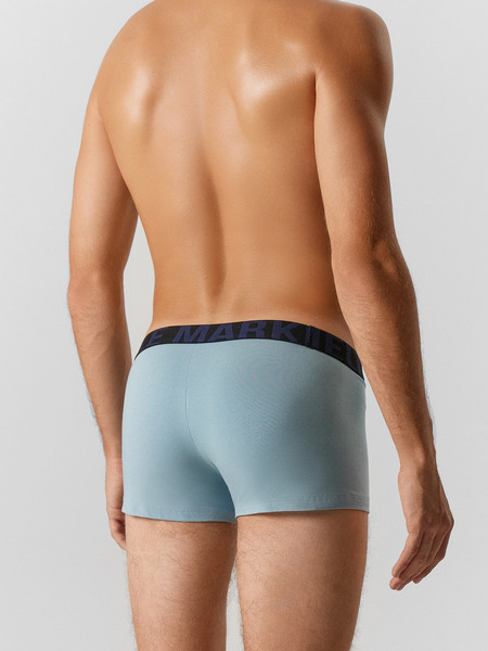 Изображение товара Комплект мужских трусов Mark Formelle 411124-3 (р.94-104, пыльно-голубой/полынь/шторм)