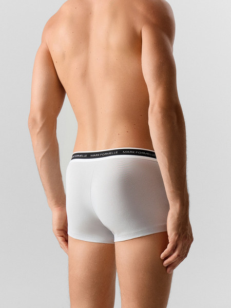 Изображение товара Комплект мужских трусов Mark Formelle 411124-3 (р.86-96, светло-серый/серый дым/сливовый)