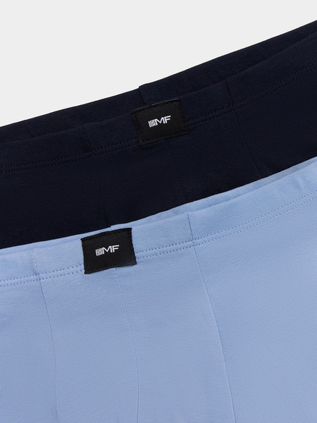 Изображение товара Комплект мужских трусов Mark Formelle 411122-2 (р.90-100, пыльно-голубой/неви)