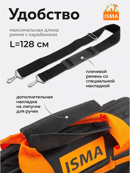 Изображение товара Универсальный набор инструментов ISMA ISMA-2023P (62606)