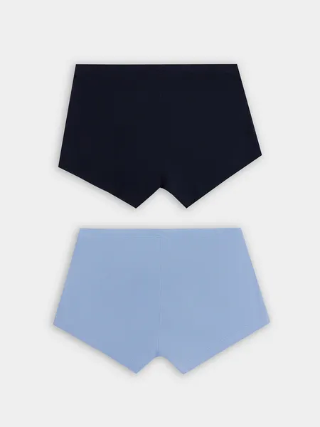 Изображение товара Комплект мужских трусов Mark Formelle 411122-2 (р.94-104, пыльно-голубой/неви)