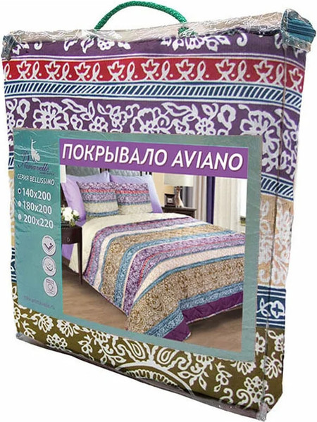 Изображение товара Покрывало BELLISSIMO Aviano 200х220 / 152952060-35/35АV (акра)