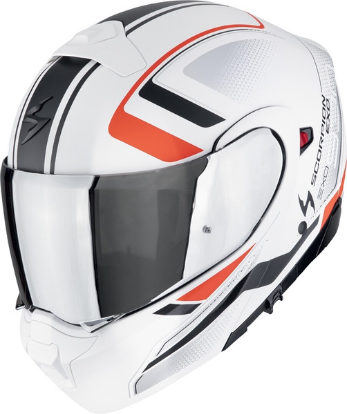 Изображение товара Мотошлем Scorpion Exo Exo-930 Evo Ardens (M, белый матовый/черный/красный)