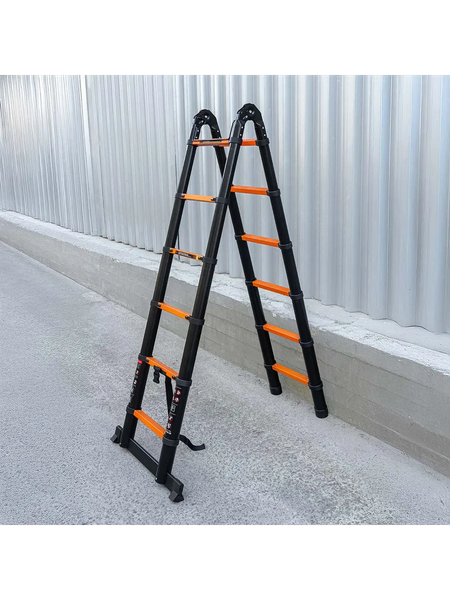 Изображение товара Телескопическая лестница ISMA ISMA-UP190-M (62703)