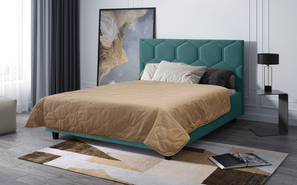 Изображение товара Покрывало BELLISSIMO Relax 200х240 / 25224193010-93R (миндаль)