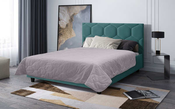 Изображение товара Покрывало BELLISSIMO Relax 200х240 / 25224193010-92R (серо-лиловый)