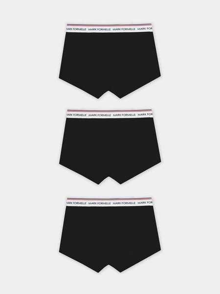 Изображение товара Комплект мужских трусов Mark Formelle 411124-3 (р.90-100, черный/черный/черный-1)