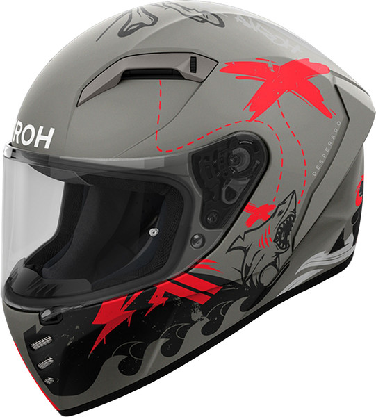 Изображение товара Мотошлем Airoh Connor Desperado CND32-S (S, оранжевый матовый)