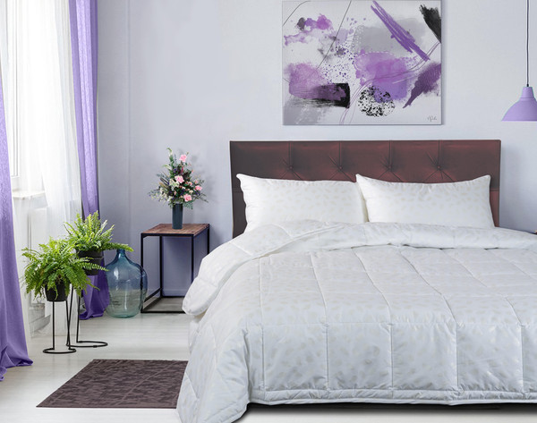 Изображение товара Одеяло BELLISSIMO Лебяжий пух 140х205 / 121818102 (белый)