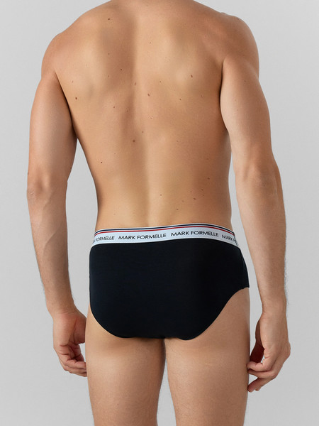 Изображение товара Комплект мужских трусов Mark Formelle 411170-3 (р.90-100, черный/черный/черный-1)