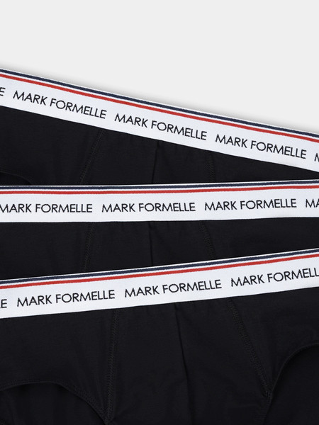 Изображение товара Комплект мужских трусов Mark Formelle 411170-3 (р.90-100, черный/черный/черный-1)