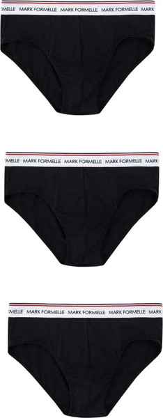 Изображение товара Комплект мужских трусов Mark Formelle 411170-3 (р.90-100, черный/черный/черный-1)