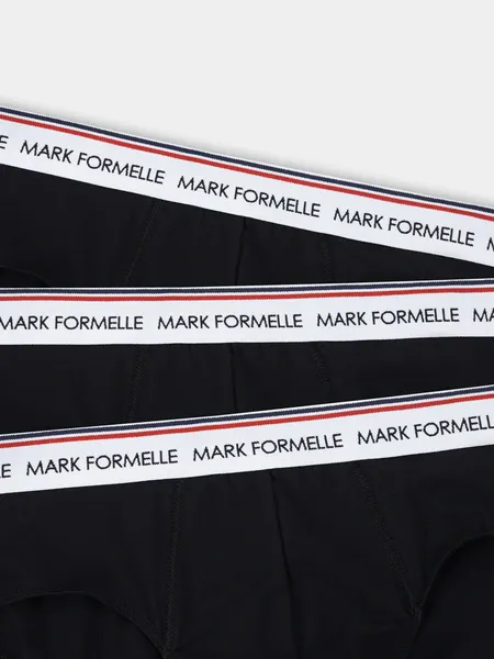 Изображение товара Комплект мужских трусов Mark Formelle 411170-3 (р.102-112, черный/черный/черный-1)