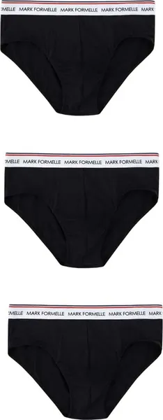 Изображение товара Комплект мужских трусов Mark Formelle 411170-3 (р.102-112, черный/черный/черный-1)