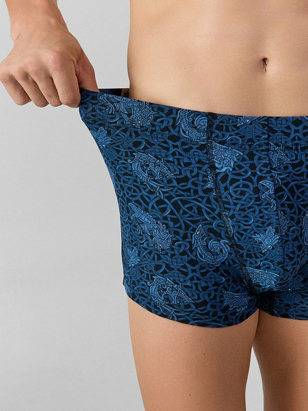 Изображение товара Трусы мужские Mark Formelle 411230 (р.90-100, узор на черном-1)