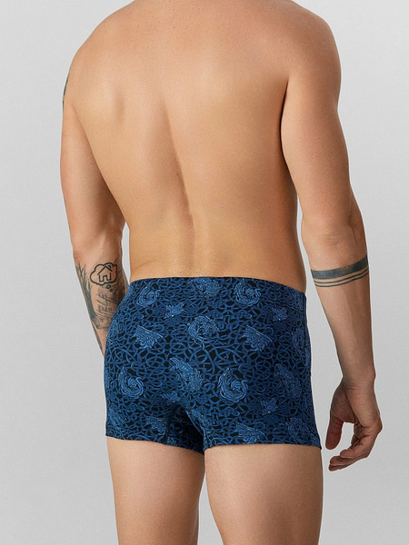 Изображение товара Трусы мужские Mark Formelle 411230 (р.102-112, узор на черном-1)