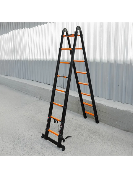 Изображение товара Телескопическая лестница ISMA ISMA-UP250-M (62705)