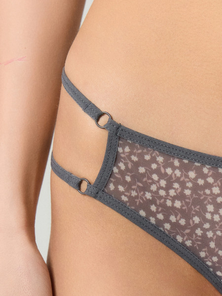 Изображение товара Трусы женские Mark Formelle 412438 (р.90, мелкий рисунок на темно-сером)