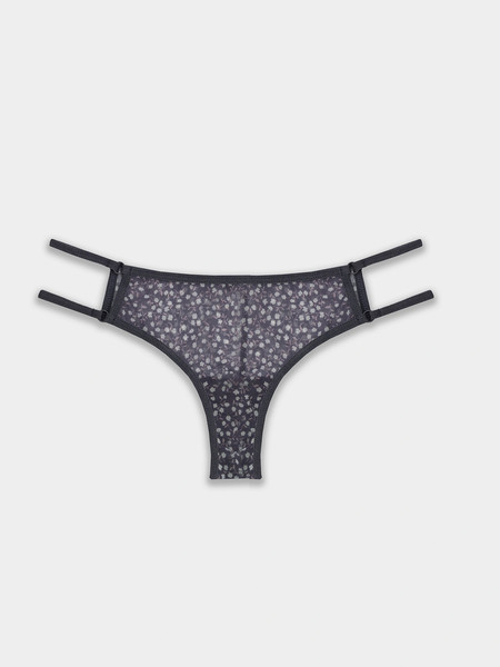Изображение товара Трусы женские Mark Formelle 412438 (р.90, мелкий рисунок на темно-сером)