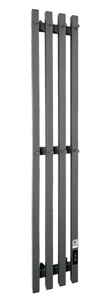 Изображение товара Полотенцесушитель электрический Royal Clima Вертикальный 210х1200 / RTD-M21120-4E-U-03 (графит)