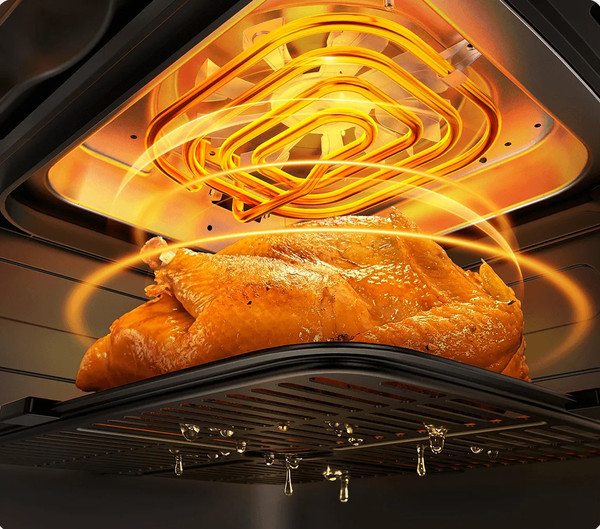 Изображение товара Аэрогриль Xiaomi Dual Zone 10L BHR07SGEU (черный)