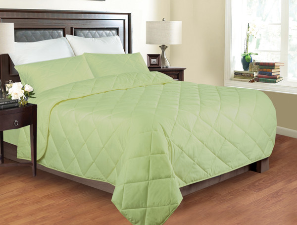 Изображение товара Одеяло BELLISSIMO EcoBamboo 172х205 / 126015201-23 (светло-зеленый)