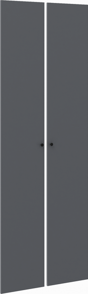 Изображение товара Комплект дверей для корпусной мебели Mio Tesoro Макс 2.06.14.400.4 (серый)