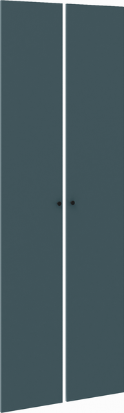 Изображение товара Комплект дверей для корпусной мебели Mio Tesoro Макс 2.06.14.400.6 (темно-бирюзовый)