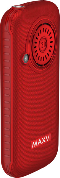 Изображение товара Мобильный телефон Maxvi B5ds up (красный)
