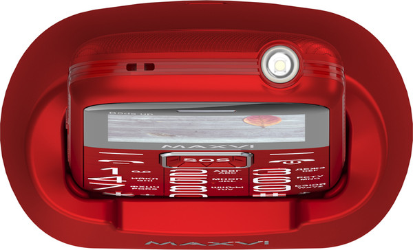 Изображение товара Мобильный телефон Maxvi B5ds up (красный)